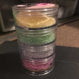 Pastel sead bead collection